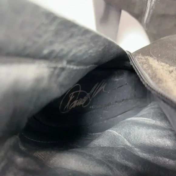 Donald J Pliner Carmen Sherpa Heeled Buckle Booties - Picture 11 of 12